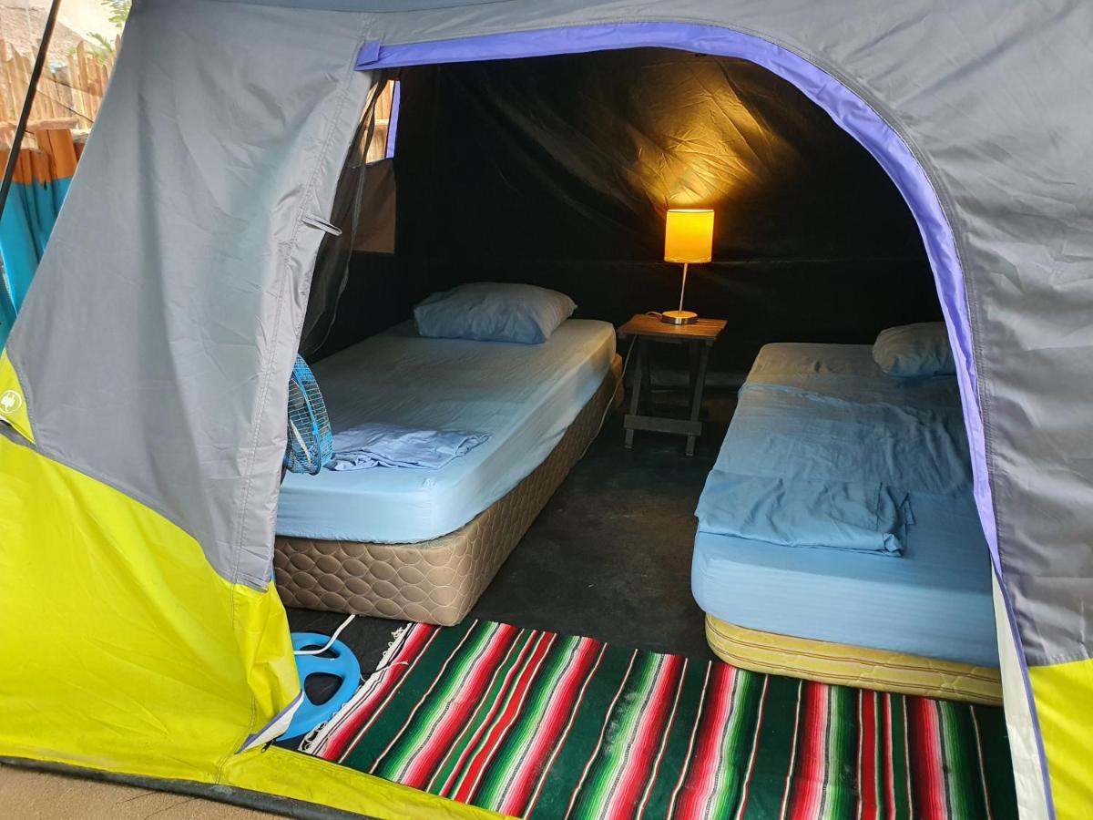 Camping Del Ritmo & Kite Club Hotel El Cuyo Ngoại thất bức ảnh