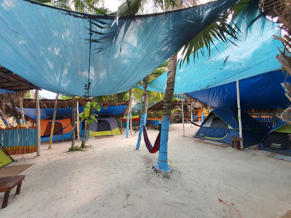 Camping Del Ritmo & Kite Club Hotel El Cuyo Ngoại thất bức ảnh