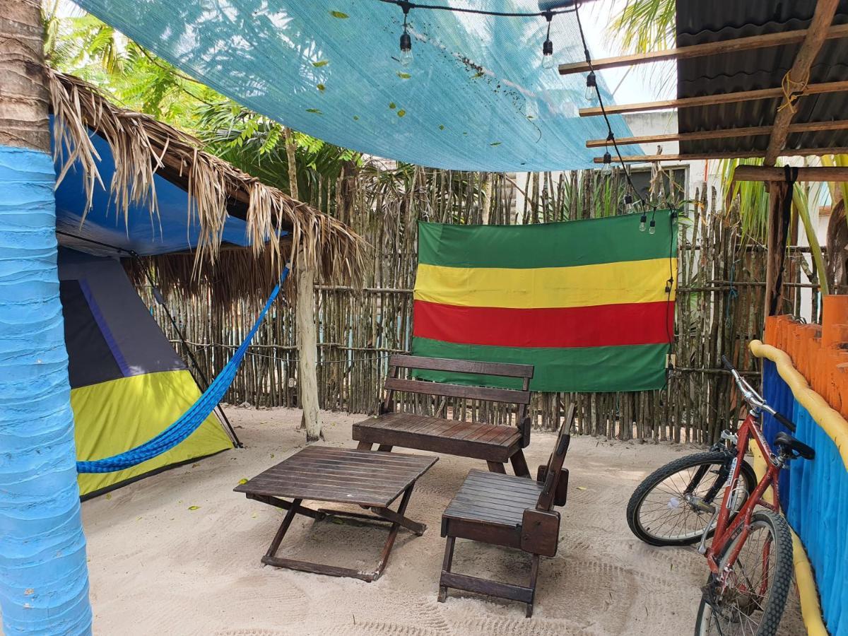 Camping Del Ritmo & Kite Club Hotel El Cuyo Ngoại thất bức ảnh