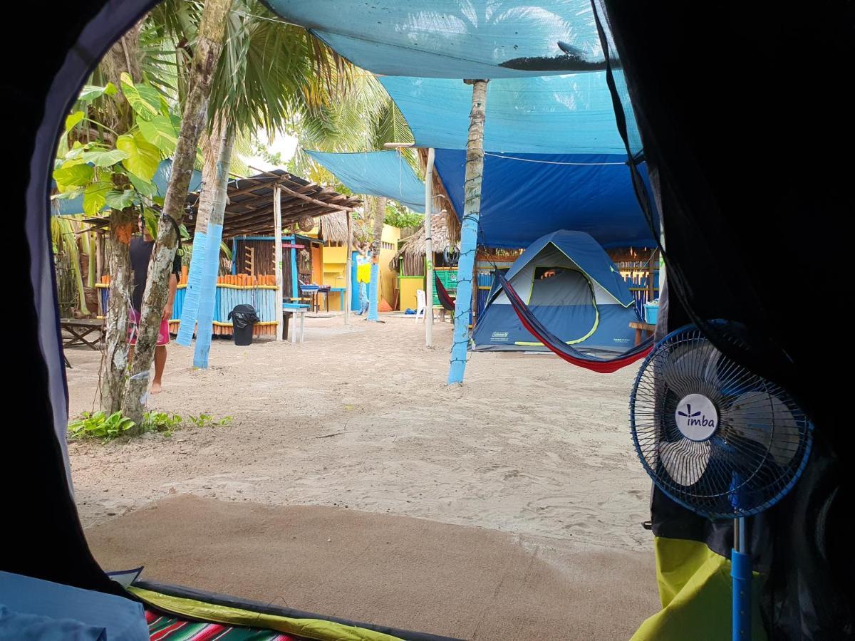 Camping Del Ritmo & Kite Club Hotel El Cuyo Ngoại thất bức ảnh